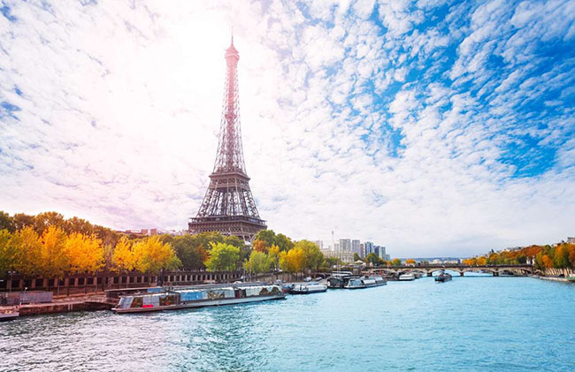Paris mộng mơ khi vào thu.
