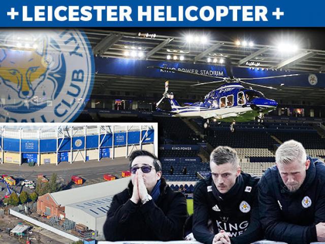 Trực thăng chở Chủ tịch Leicester rơi vì... chim?