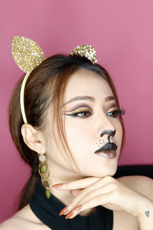 Halloween nhiều gái trẻ Việt hóa quỷ nữ quyến rũ khó ai không ngoái nhìn - 1