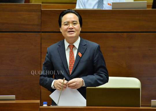 ĐBQH Phạm Thị Minh Hiền: Tôi không thấy Bộ trưởng Phùng Xuân Nhạ nhận trách nhiệm - 1