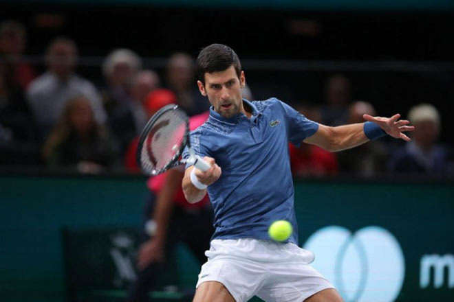 Djokovic - Dzumhur: 10 game 2 set & kết thúc bất ngờ (Vòng 3 Paris Masters) - 1