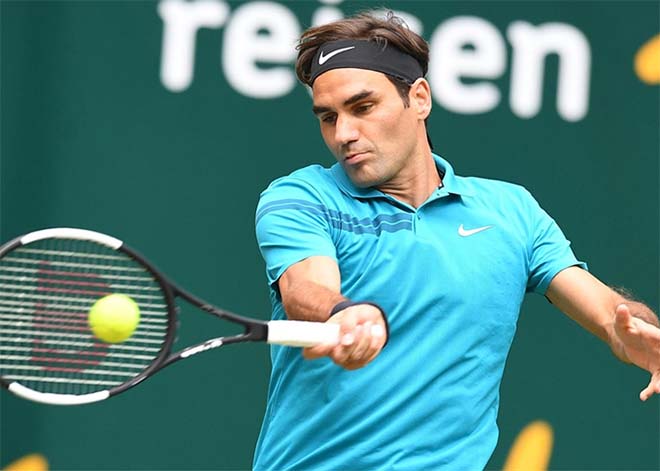 Đỉnh cao Federer: Cứu bóng như Nadal, lốp bóng đối thủ &#34;khóc thét&#34; - 1