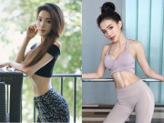 Làm đẹp - Rãnh bụng vạn người mê của cô gái hot nhất phòng tập Thái Lan