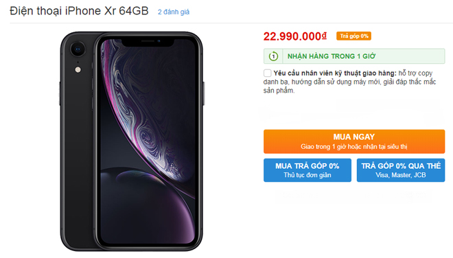 HOT: iPhone Xs, iPhone Xs Max và iPhone Xr chính hãng đã về Việt Nam - 1