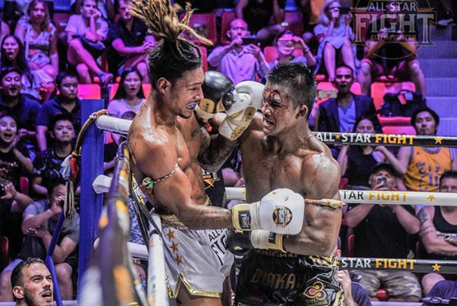 Đại chiến: &#34;Thánh Muay&#34; Buakaw ăn đòn vỡ đầu vẫn &#34;đổi trắng thay đen&#34; - 1