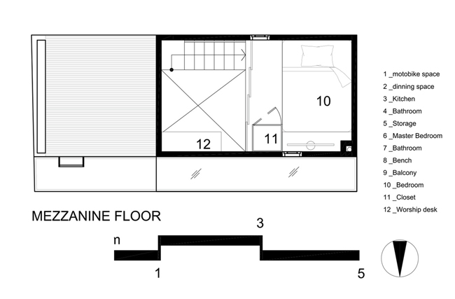 Bản vẽ sơ đồ tầng lửng