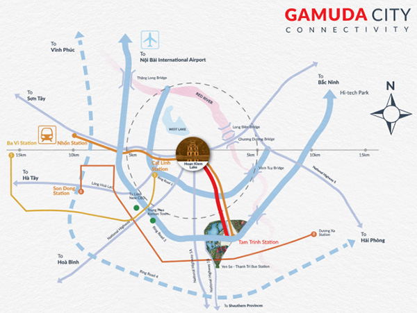 Quy hoạch hạ tầng phía Nam sắp hoàn thiện, Gamuda Gardens gia tăng giá trị - 1