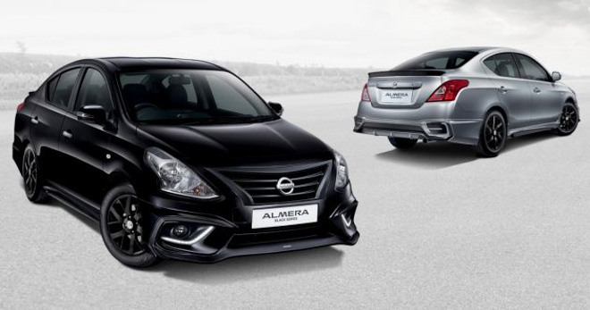 Nissan Sunny thêm ngầu với phiên bản Black Series: Giá bán lẻ từ 390 triệu đồng - 1