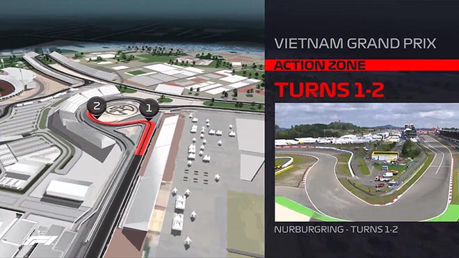 Đường đua F1 Việt Nam sẽ lạ nhất thế giới: Nghẹt thở &#34;bay&#34; 340 km/h - 3