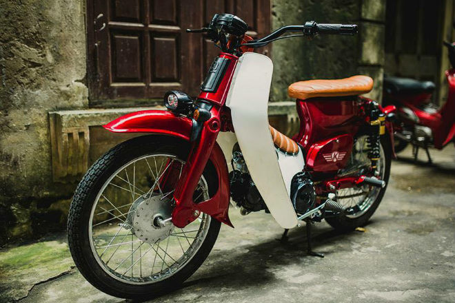 Hút mắt huyền thoại Honda Cub 81 lên đồ chơi đẹp ngút ngàn - 7