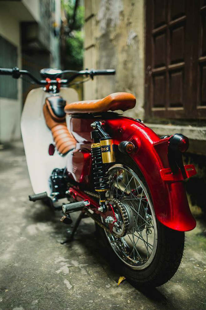 Hút mắt huyền thoại Honda Cub 81 lên đồ chơi đẹp ngút ngàn - 3