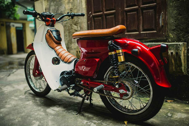 Hút mắt huyền thoại Honda Cub 81 lên đồ chơi đẹp ngút ngàn - 8