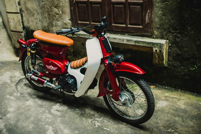 Hút mắt huyền thoại Honda Cub 81 lên đồ chơi đẹp ngút ngàn - 2