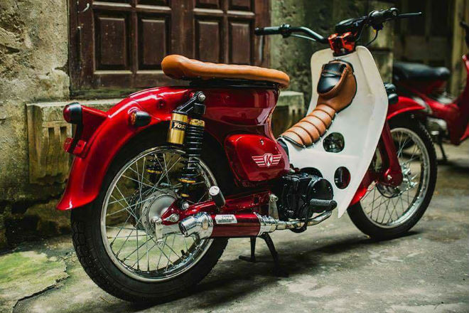 Hút mắt huyền thoại Honda Cub 81 lên đồ chơi đẹp ngút ngàn - 6