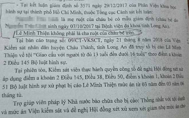 &#34;Vợ nhí&#34; sinh con, giám định ADN không phải, chồng vẫn ngồi tù - 1