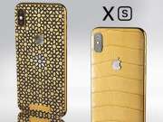 Thời trang Hi-tech - Choáng với iPhone Xs Max nạm rồng vàng 24K giá &quot;chát&quot;