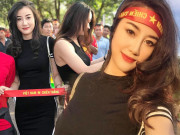 Bạn trẻ - Cuộc sống - Fan girl được “săn lùng” sau trận Việt Nam-Lào vì body quá đẹp