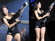 Thể thao - Dàn ring girl tuyệt đẹp &quot;quẩy tưng bừng&quot; tại sàn võ lớn nhất châu Á