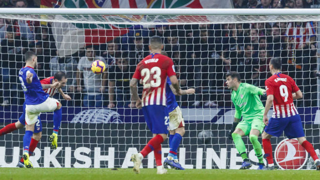 Atletico - Bilbao: Bùng nổ bàn ấn định phút 90+1 - 1