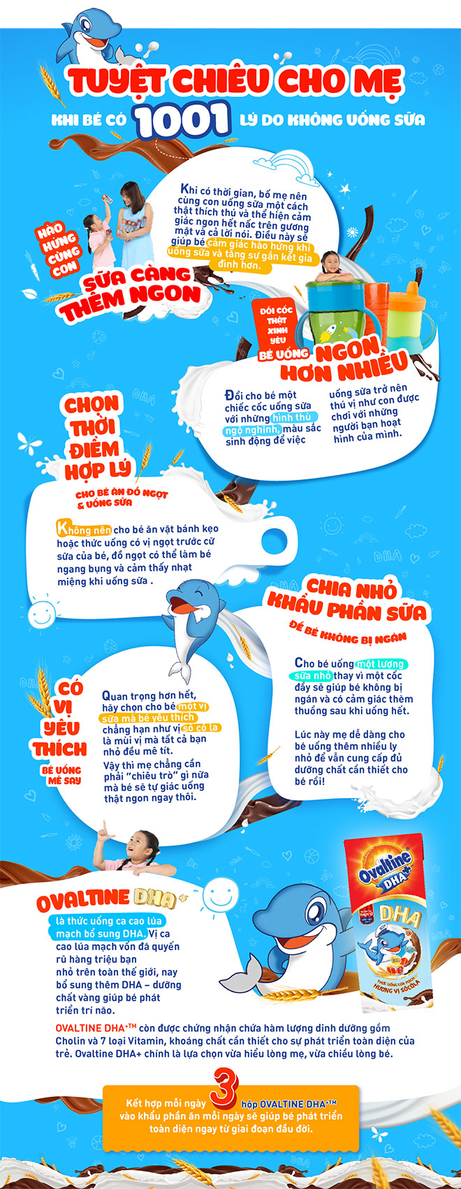 Không chần chừ, áp dụng nhanh cách mẹ giúp con uống sữa ngon lành! - 1