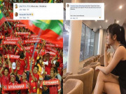 Bóng đá - Người đẹp Myanmar khiến fan AFF Cup mê mẩn: “Nữ thần” bí ẩn