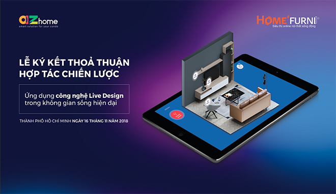 Home’furni - AZhome ứng dụng công nghệ Live Design vào thiết kế nội thất - 1