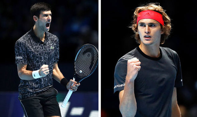 ATP Finals ngày 4: “Vua” Djokovic đại chiến “Hoàng tử” Zverev - 1