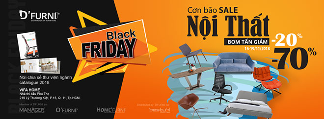 Đón Black Friday -  Home&#39;furni: mua 1 tặng 1 – giảm “bom tấn” - 1
