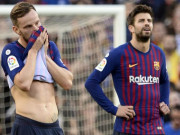 Bóng đá - Barca thua sốc loạn phòng thay đồ: Messi bất lực với Pique