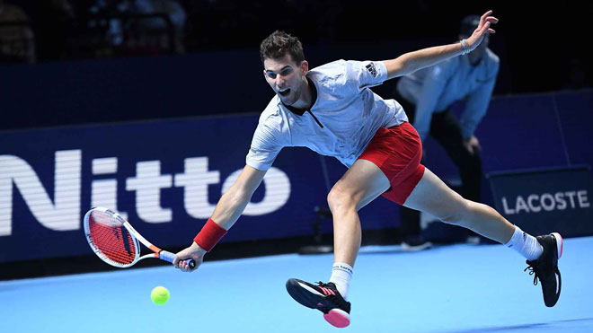 Thiem - Nishikori: 74 phút chóng vánh, hy vọng trở lại - 1