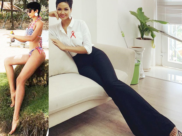 Hoa hậu Ê Đê sở hữu ”bảo vật chân dài nhìn như 2 mét” nhờ... ăn lá rừng?
