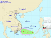 Tin tức trong ngày - Xuất hiện vùng áp thấp đang mạnh lên hướng vào Nam Bộ