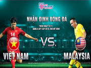 Bóng đá - Việt Nam - Malaysia: Công Phượng so tài Talaha 3 bàn/2 trận (AFF Cup 2018)