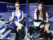 Thế giới xe - Ngất ngây dàn siêu mẫu cực sexy bên môtô Yamaha tuyệt đẹp