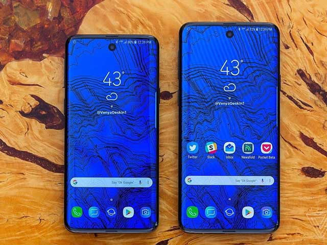 Đây là thiết kế cuối cùng của Galaxy S10 với màn hình Infinity O?