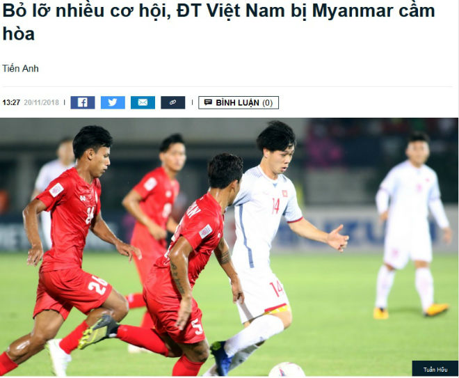 Việt Nam hòa cay đắng Myanmar: Báo châu Á tiếc Văn Toàn mất oan bàn thắng - 2