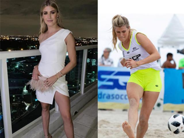 Mỹ nhân tennis Bouchard gợi cảm với quần đùi áo số: Gây sốt mạng xã hội