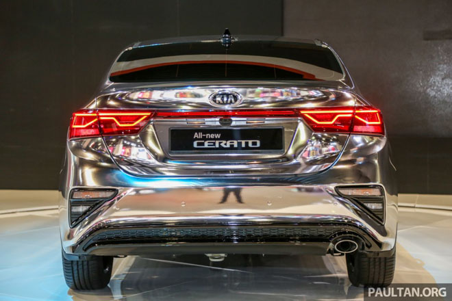 Kia Cerato 2019 &#34;độc đáo&#34; với lớp sơn mạ chrome sáng bóng - 8