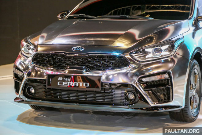 Kia Cerato 2019 &#34;độc đáo&#34; với lớp sơn mạ chrome sáng bóng - 7