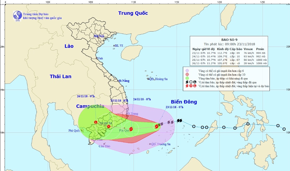 TP.HCM ra công điện khẩn ứng phó bão số 9, cấm biển từ 13h chiều nay - 2