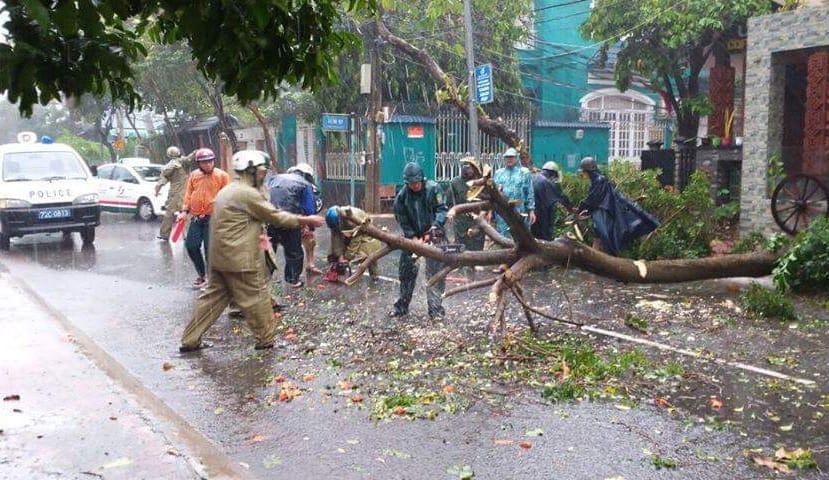 Bão số 9 càn quét Bà Rịa - Vũng Tàu, Sài Gòn mưa rất to - 12