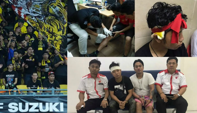Tin nóng AFF Cup 25/11: Fan Myanmar bị fan Malaysia hành hung - 1