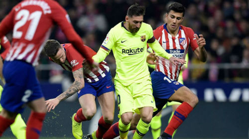 Chi tiết Atletico Madrid - Barcelona: &#34;Bom tấn&#34; 105 triệu euro ghi bàn kịch tính (KT) - 6