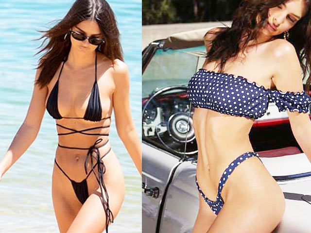 Những bộ bikini nhỏ xíu của siêu mẫu Emily Ratajkowski