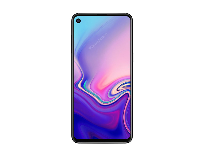 Galaxy S10 với thiết kế lỗ khuyên dần hiện hình qua Galaxy A8s - 2