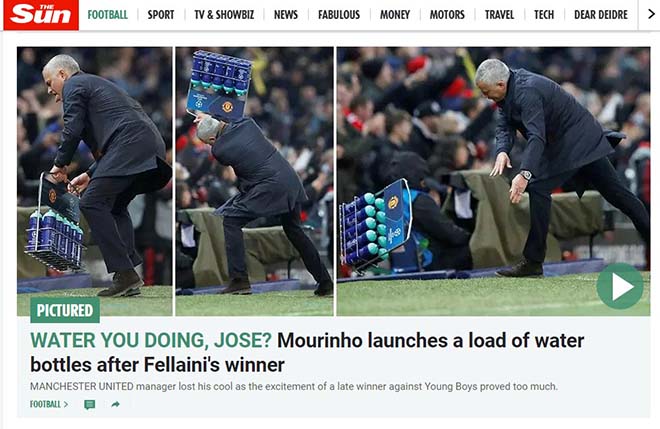 MU có vé knock-out C1: Báo Anh khen thần tài Fellaini, chê Mourinho lỗ mãng - 4