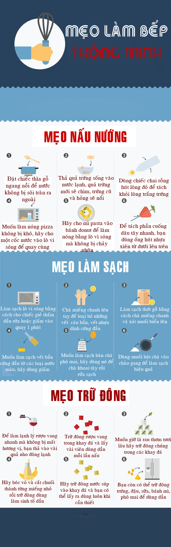 18 mẹo làm bếp thông minh cho cô nàng bận rộn - 2