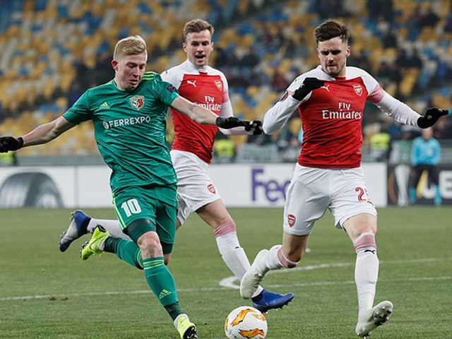 Vorskla Poltava - Arsenal: ”Pháo trẻ” tung hoành, đại tiệc bàn thắng