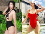 Thời trang - &quot;Nữ hoàng bikini mạng xã hội Hàn Quốc&quot; thích áo tắm phức tạp