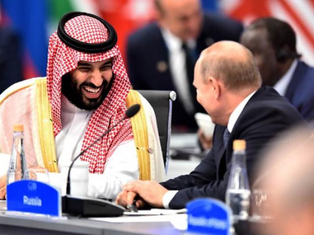 Tổng thống Nga ”đập tay cao” với Thái tử Saudi khiến thế giới ngước nhìn